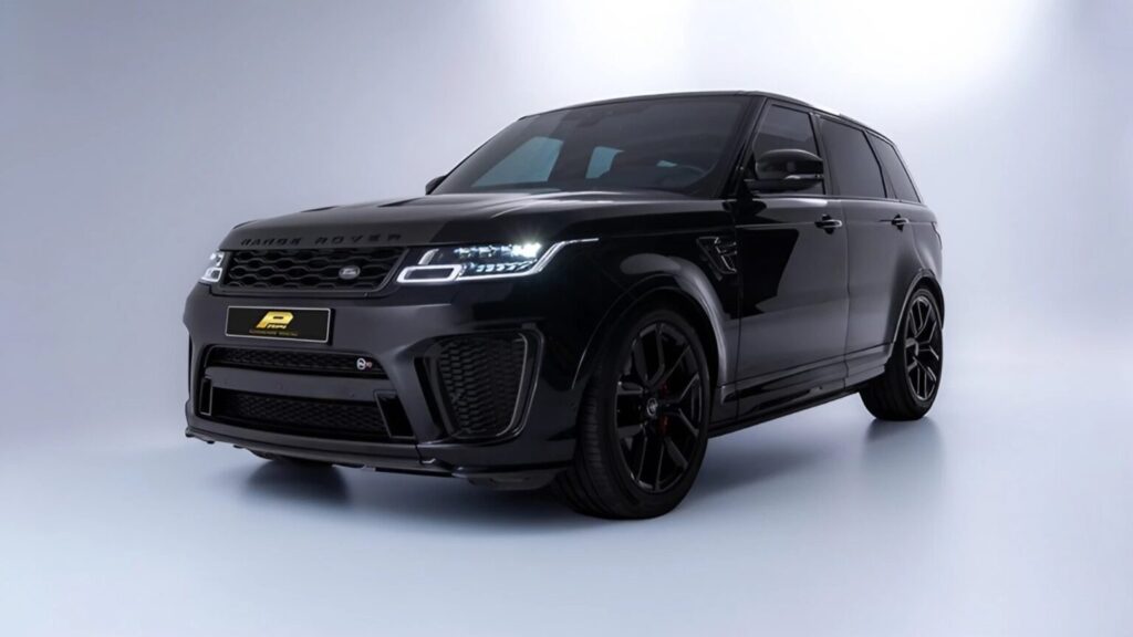 range rover SVR black